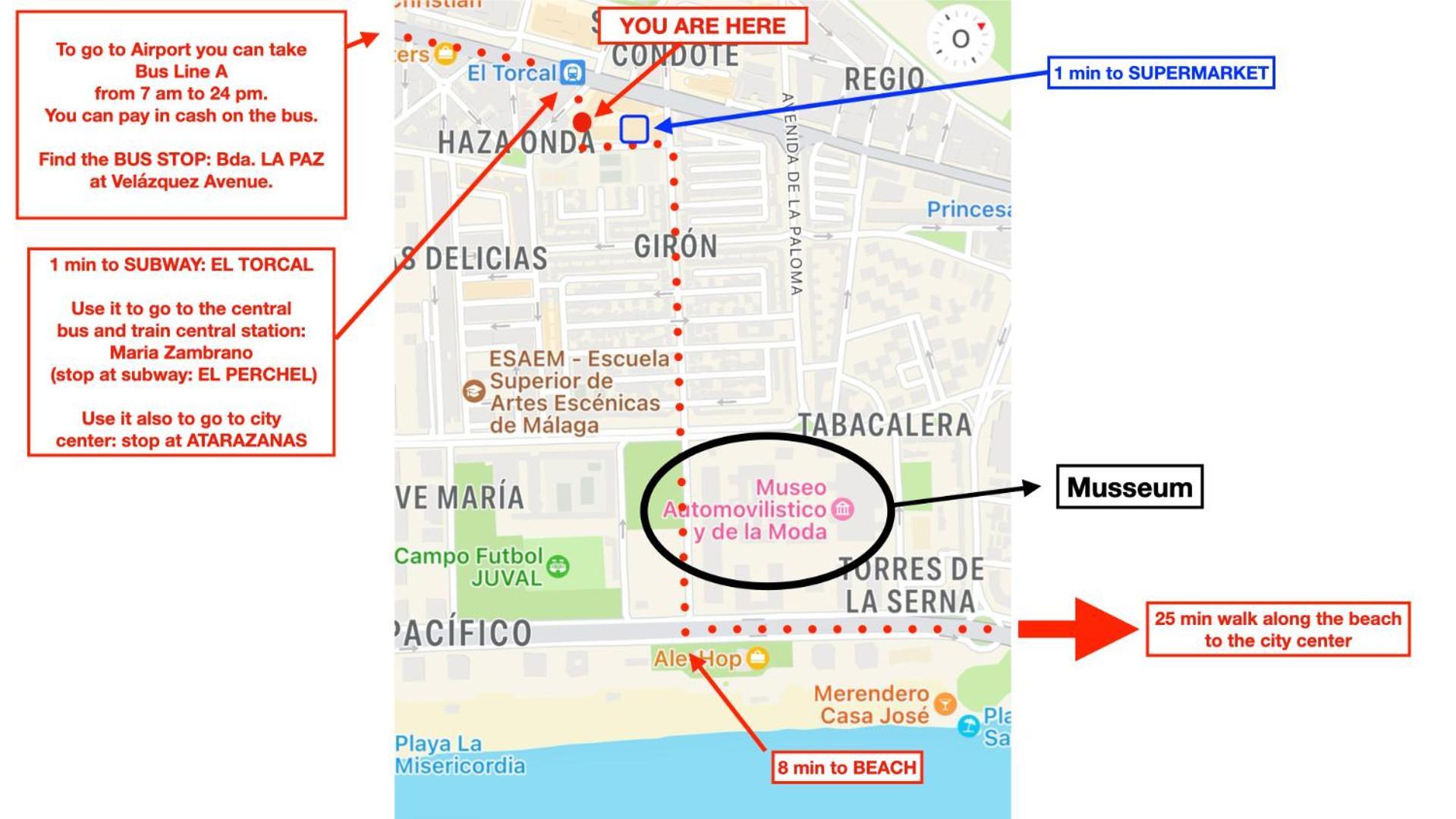 Completo Y Bello Apartamento En Málaga Kültér fotó